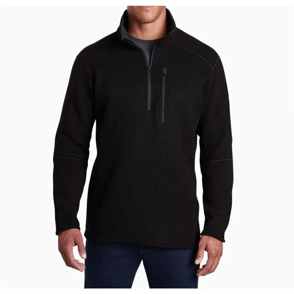 Kuhl S Alfpaca fleece gorpcore Interceptor 1/4 zip pullover